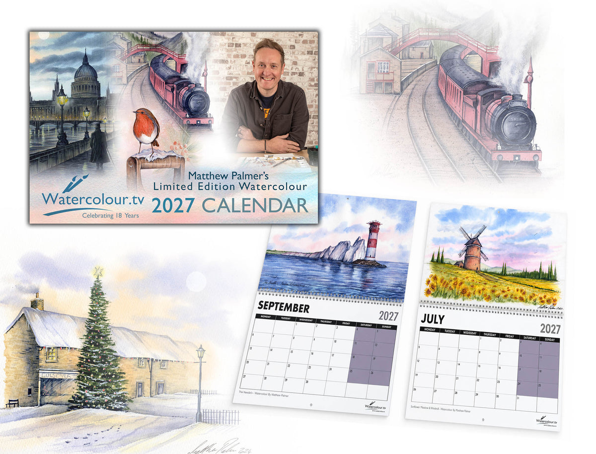 Matthew Palmer Watercolour Calendar 2027