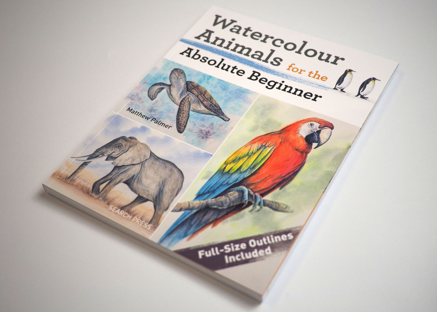 NEW BOOK - Watercolour Animals for the Absolute Beginner SIGNED & NUMBERED 1st Edition - Now In Stock