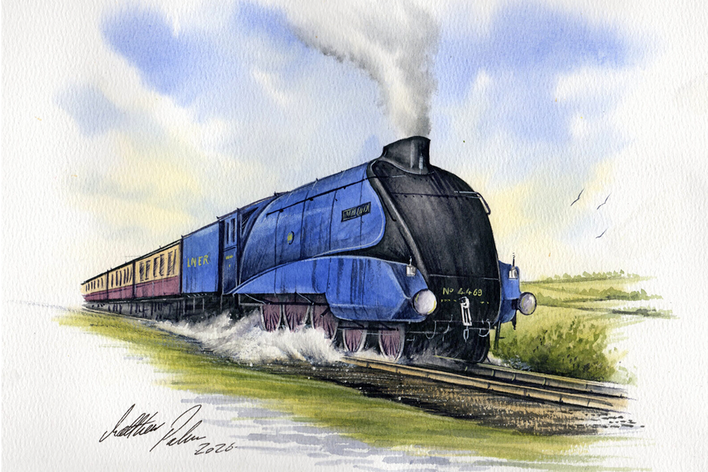 The Mallard Steam Train