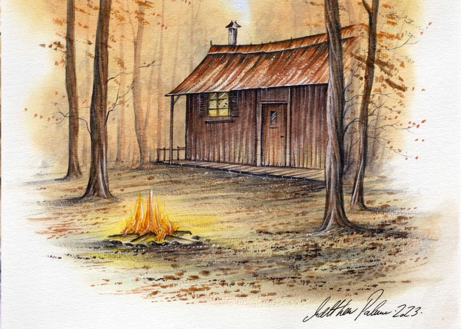 Matthew Palmer Natural Collection - Natural Brown Watercolour 15ml