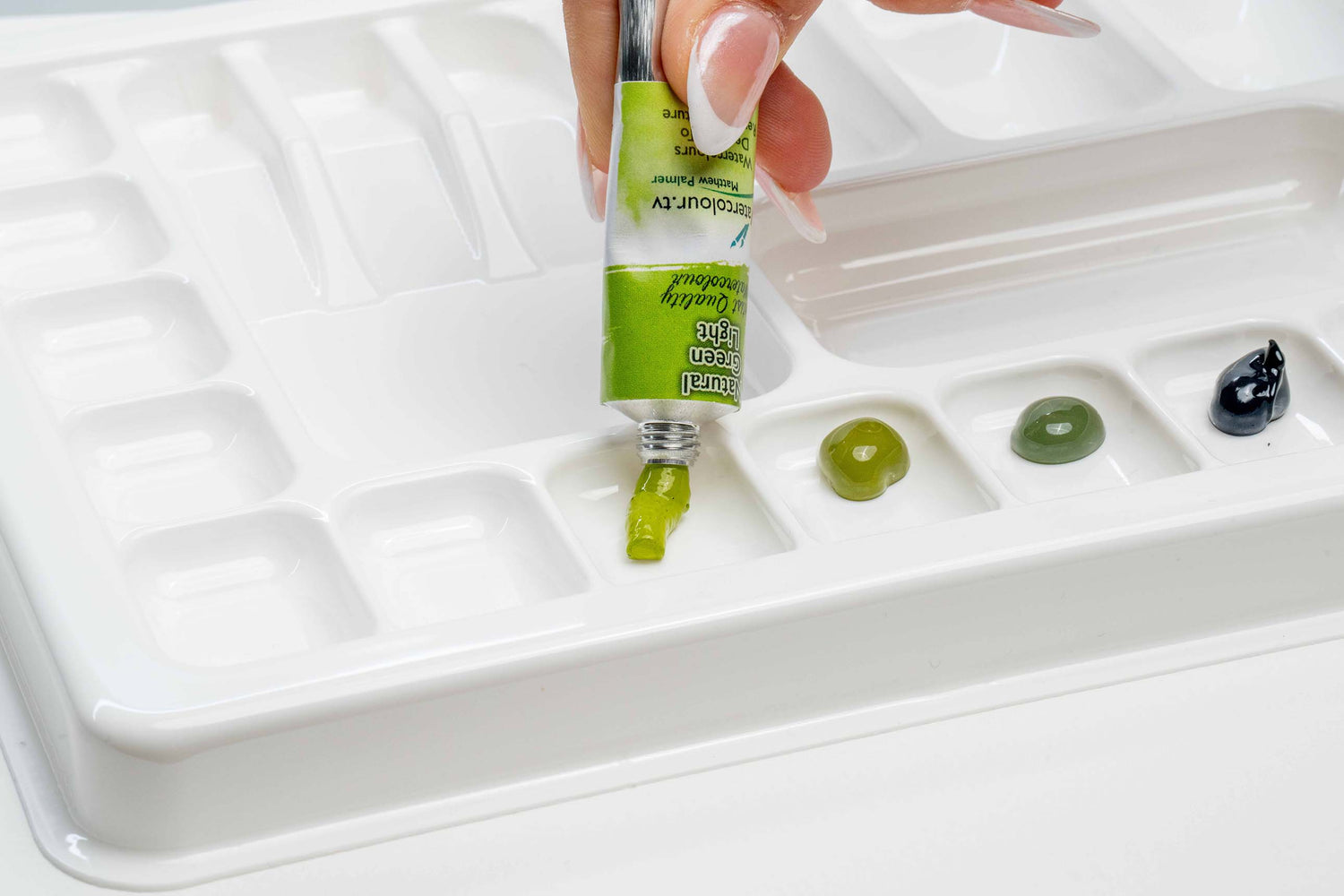 Matthew Palmer Natural Collection - Natural Green Light Watercolour - 15ml
