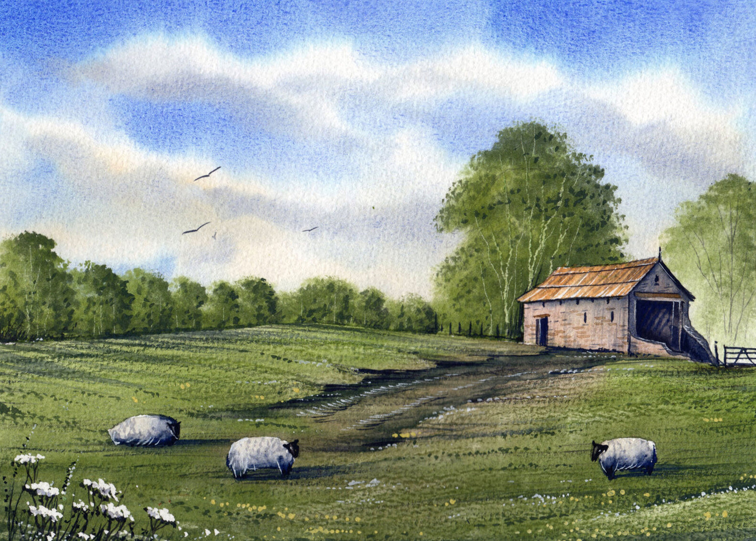 NEW Matthew Palmer Natural Collection - Natural Green Medium Watercolour - 15ml