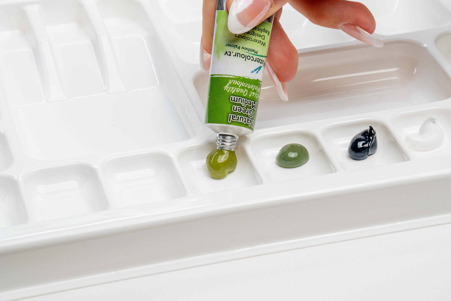 NEW Matthew Palmer Natural Collection - Natural Green Medium Watercolour - 15ml