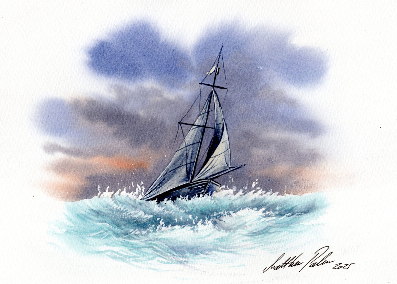 Matthew Palmer Natural Collection - Natural Grey, Shadow Watercolour - 15ml