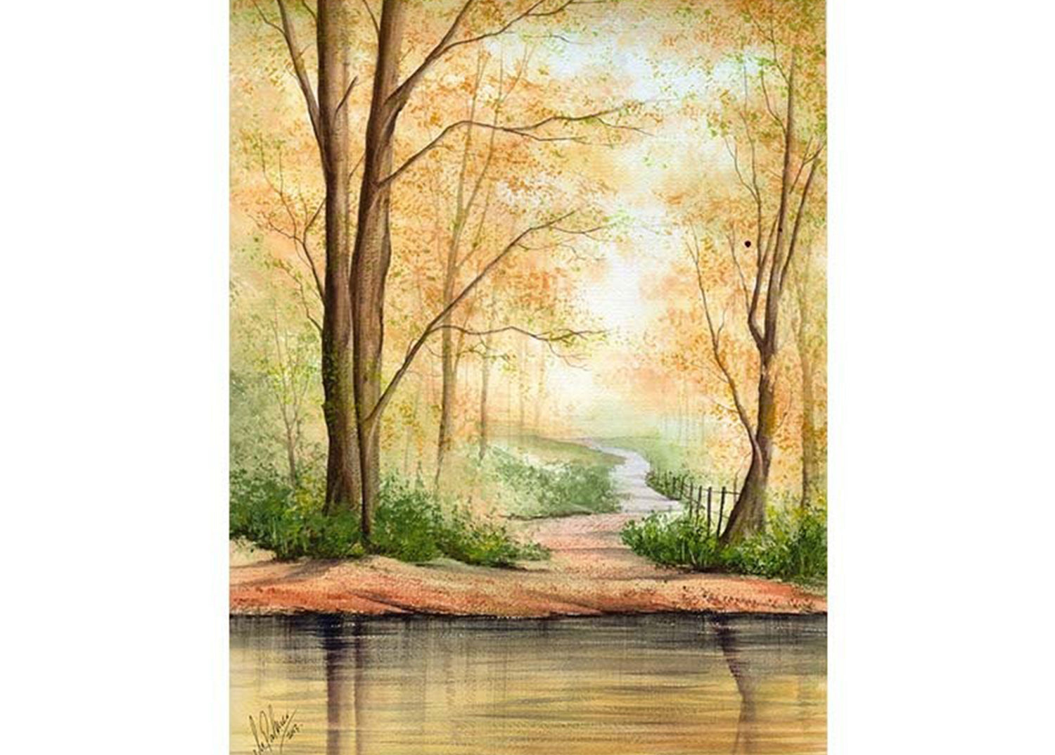 Matthew Palmer Natural Collection - Natural Orange Watercolour 15ml