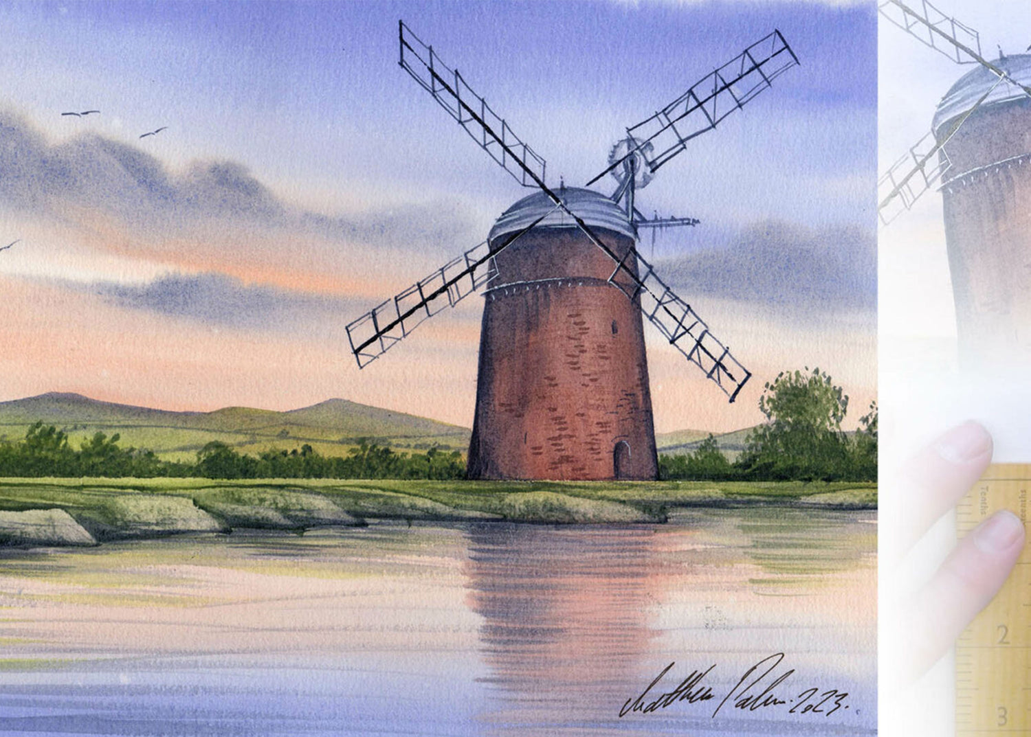 Matthew Palmer Natural Collection - Natural Skintone Dark Watercolour 15ml