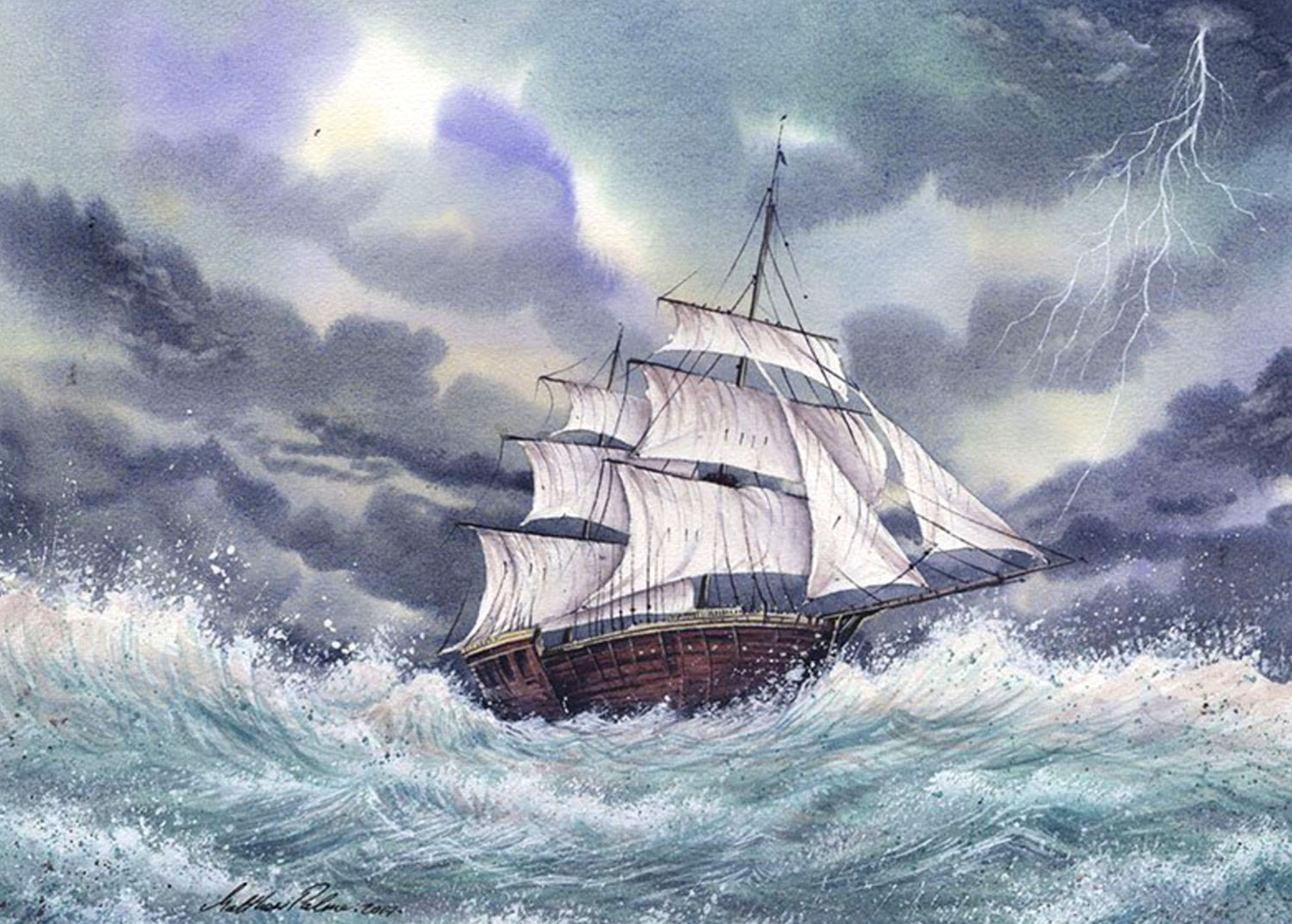 Matthew Palmer Natural Collection - Natural Seascape Turquoise Watercolour 15ml