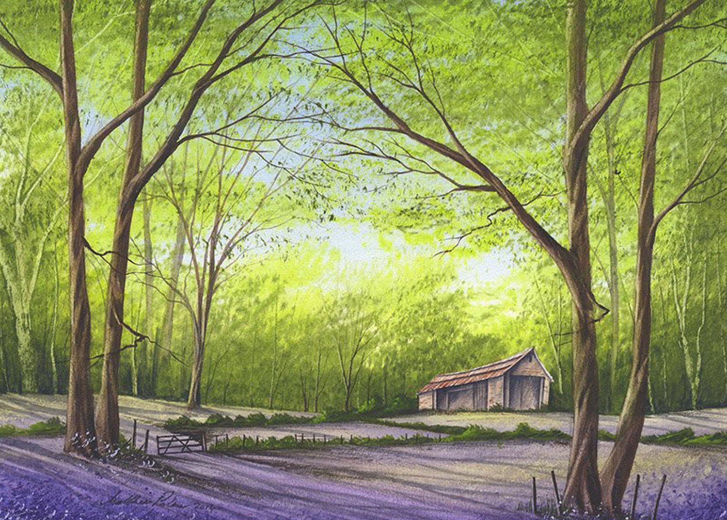 Matthew Palmer Natural Collection - Natural Violet Watercolour 15ml