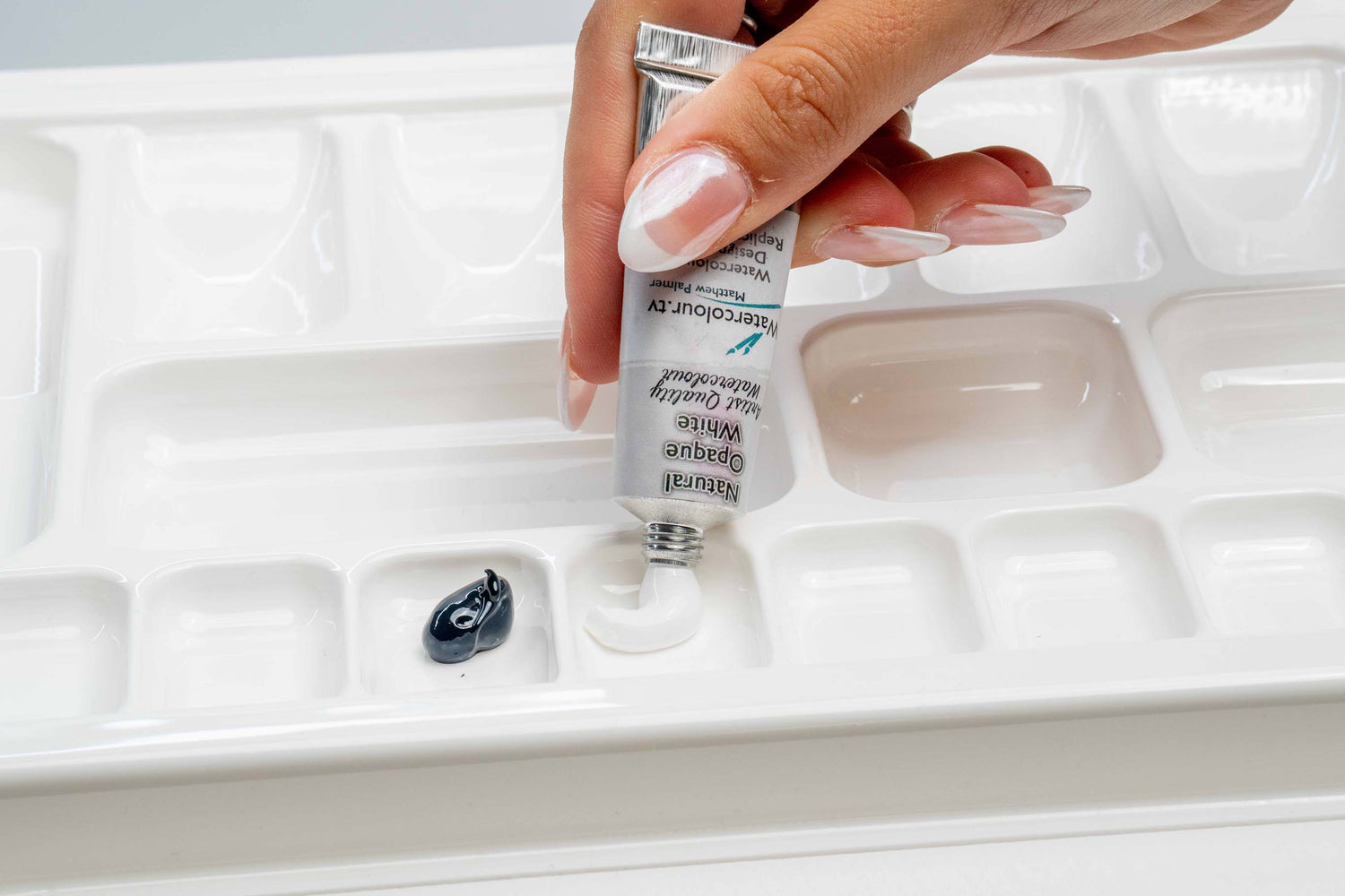 Matthew Palmer Natural Collection - Natural Opaque White Watercolour 15ml