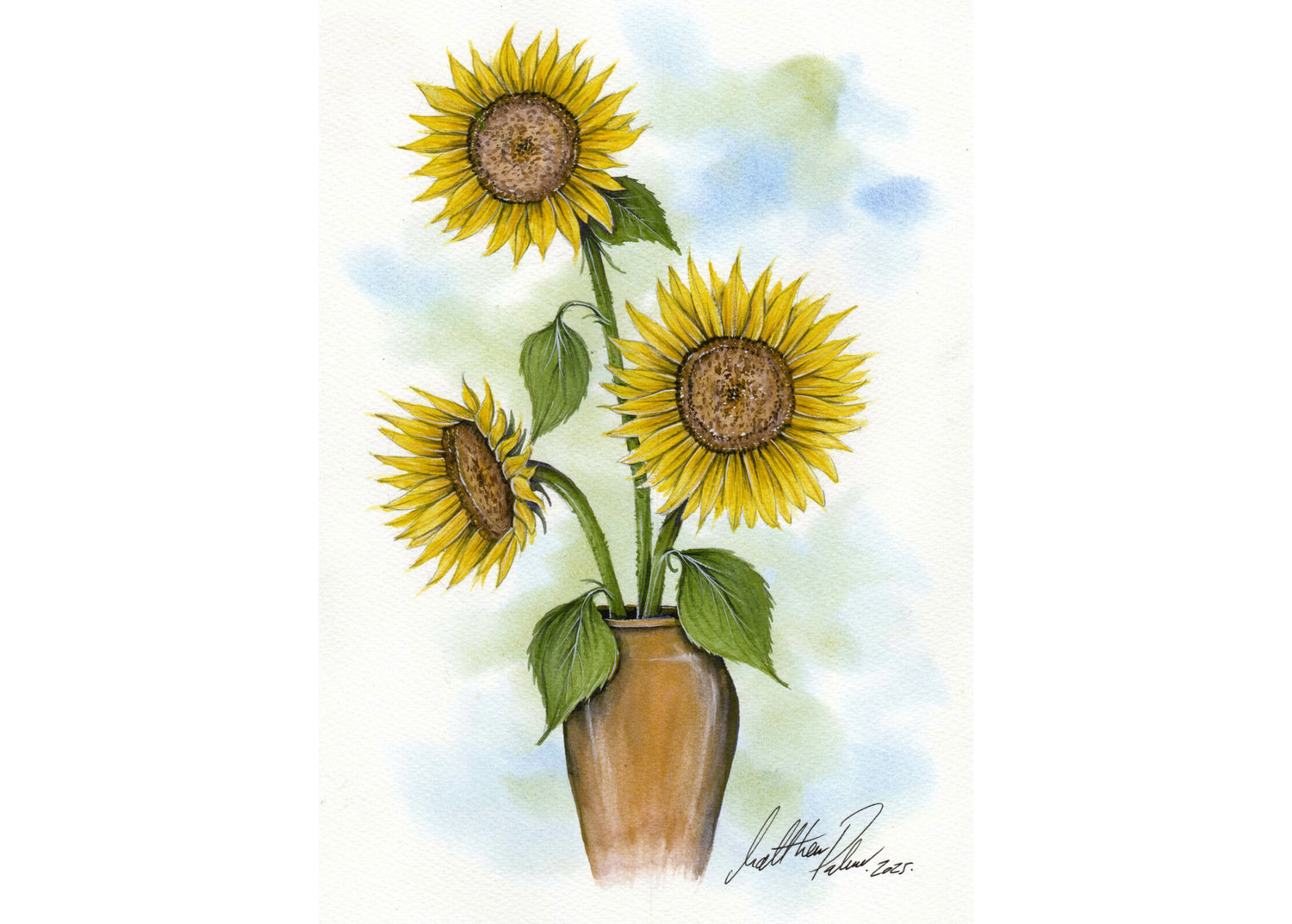 Matthew Palmer Natural Collection - Natural Yellow Light Watercolour 15ml