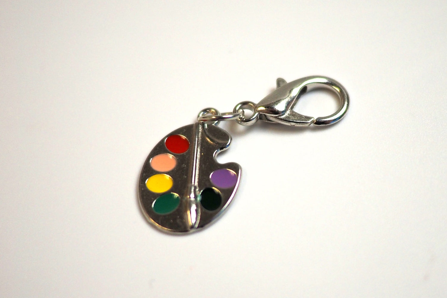 LIMITED EDITION – Watercolour.Tv Chrome Metal Palette Key Chain, Fob