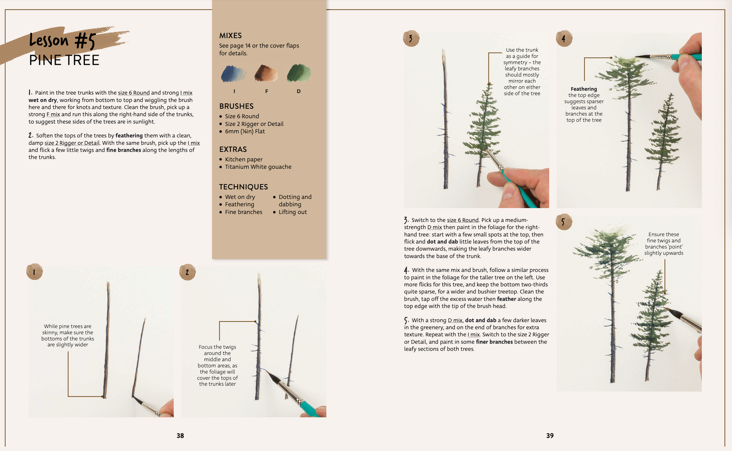 NEW BOOK - Lessons in Landscapes: Painting Trees in Watercolour By Matthew Palmer. SIGNED & NUMBERED 1st Edition - Pre Order