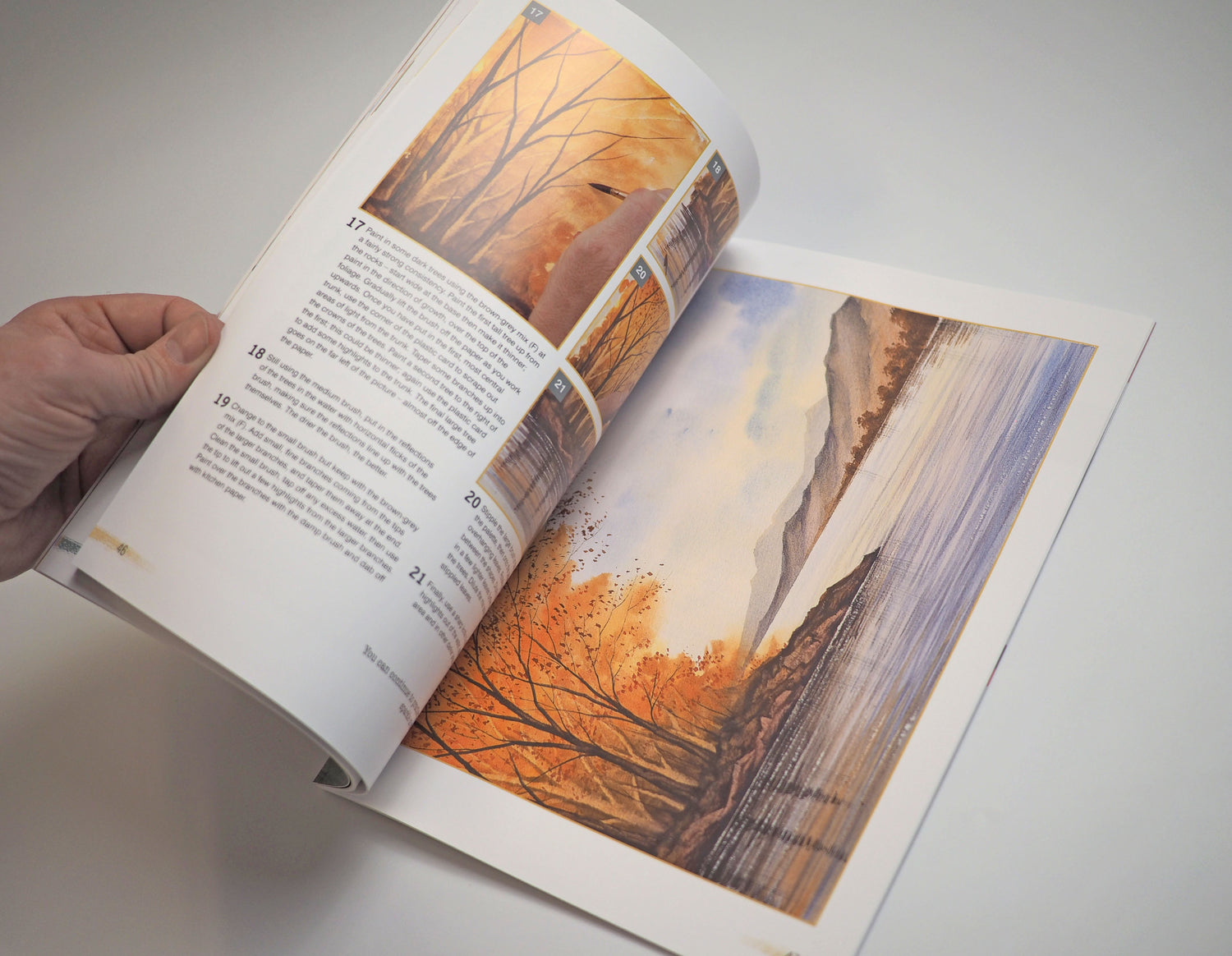 Take Three Colours: Watercolour Mountains with Matthew Palmer Book - Signed Copy