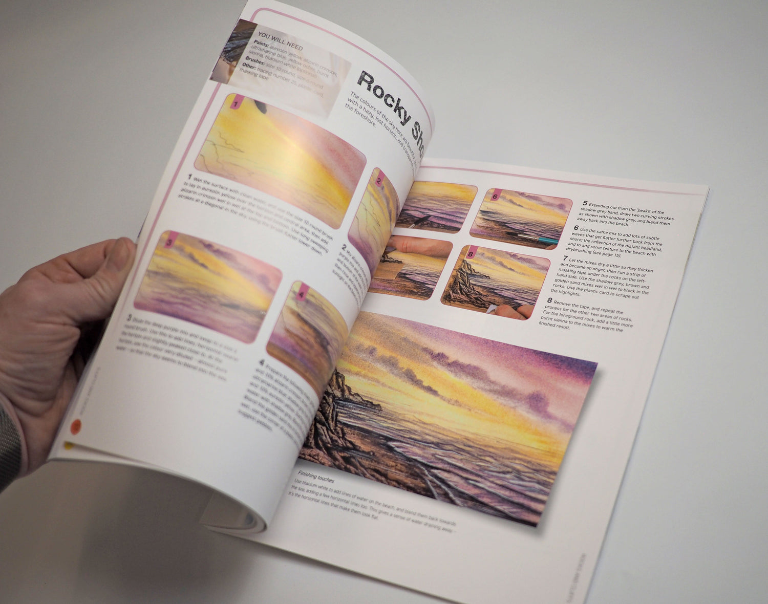 Ready to Paint in 30 Minutes: Seascapes In Watercolour. SIGNED & NUMBERED 1st Edition