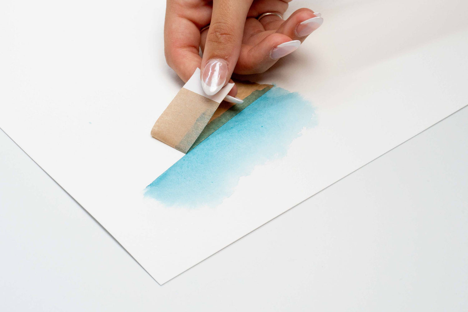 Watercolour.TV Self Adhesive Brown Artist Tape 25mm x 50m
