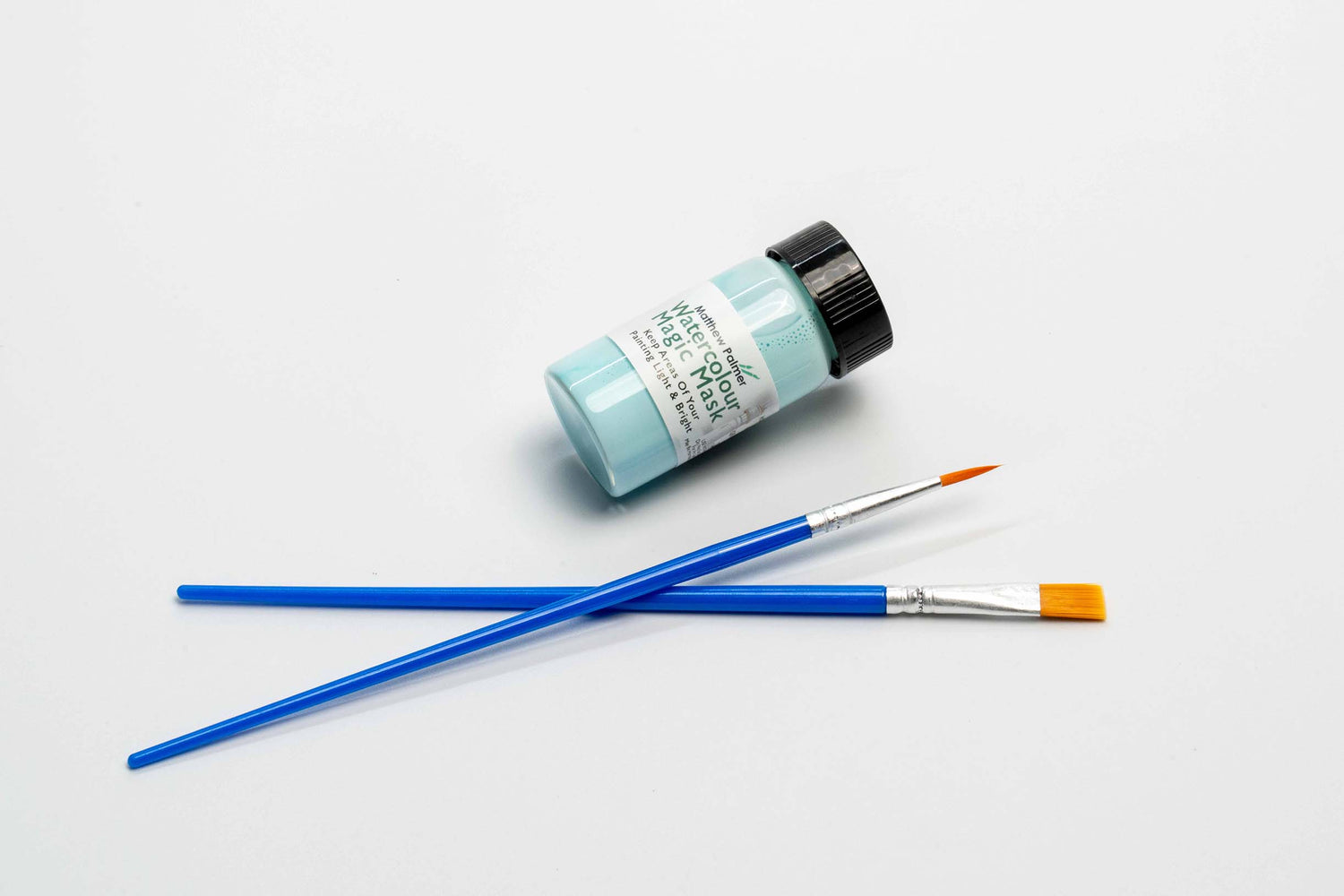 NEW Matthew Palmer's Watercolour Magic Mask 20ml & Masking Brush Set + FREE How To Use Video