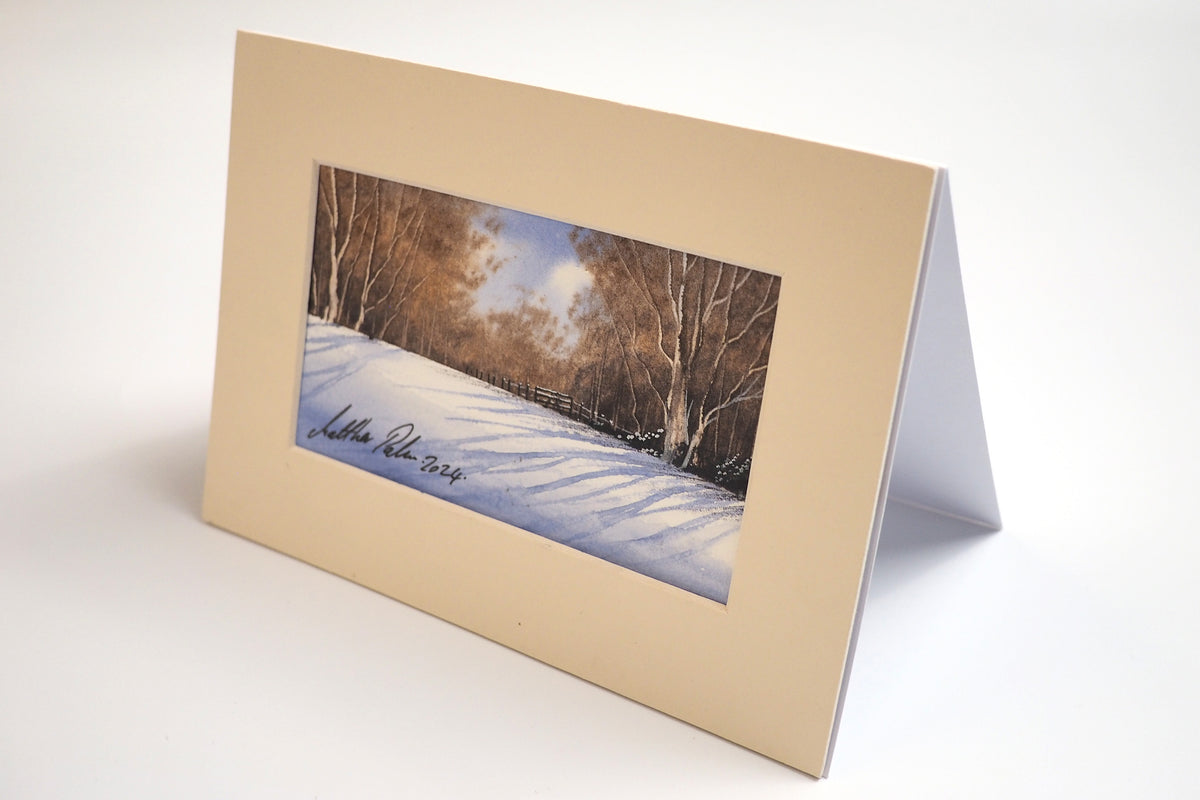 Pack of 5. Matthew Palmer, Prestige Watercolour Greetings Cards